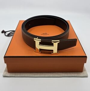 Hermes Constance Belt 32mm Reversible